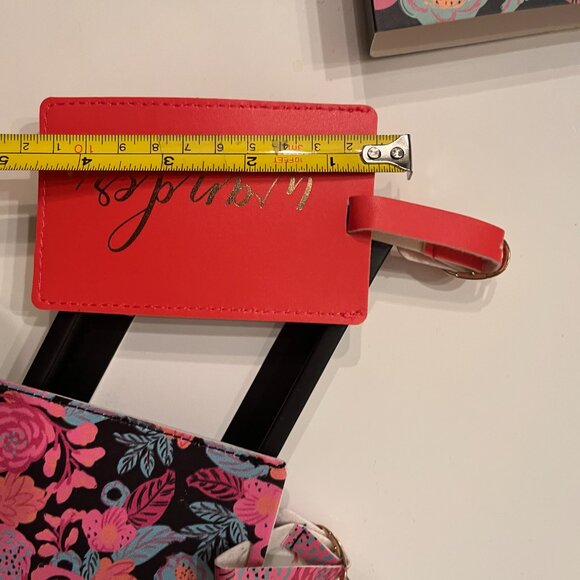 Floral Canyon Moon Luggage Tag Set Two Pieces Brand New Boxed Travel Gift (hx) - Picture 4 of 8